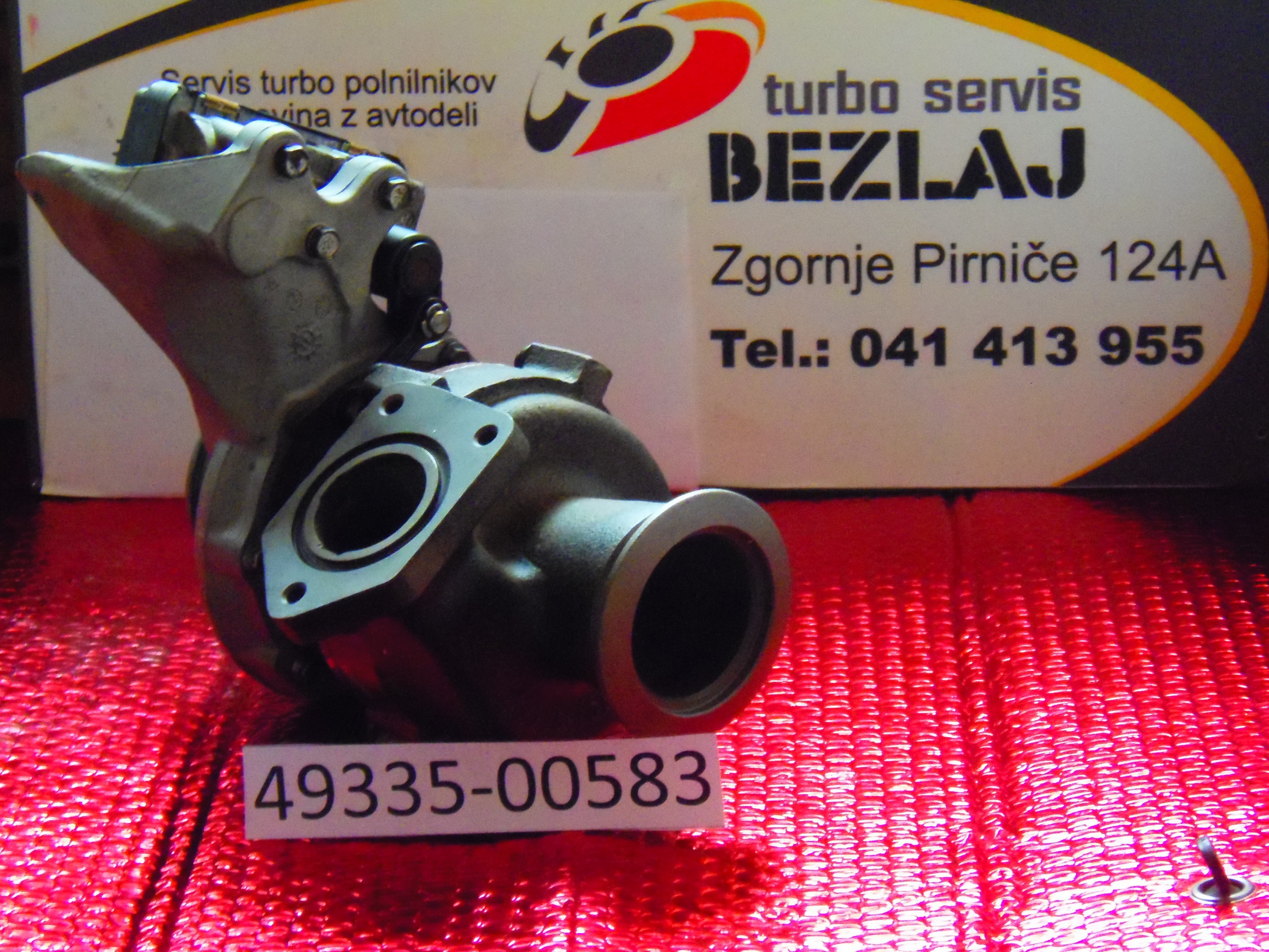 BMW N47TUE-OL 2.0TDI TURBO POLNILNIK 49335-00500 49335-00583