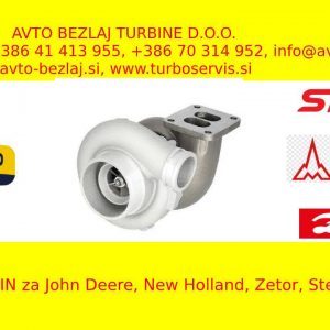 Obnova turbine 167484 John Deere 8100 8200 8300 8400