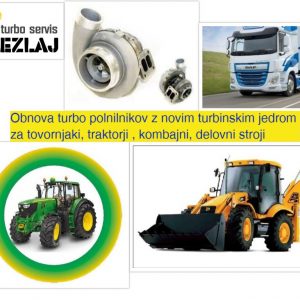 TURBO POLNILNIK DEUTZ 312470 , MOTOR BF4M1012, obnova.