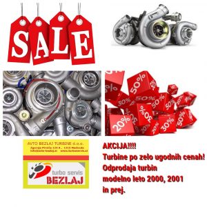 Turbo polnilnik 706976-0002 CITROEN PEUGEOT 2.0HDI POPUST -30%