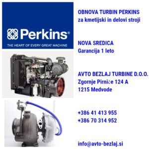 TURBINA PERKINS GT2052S OBNOVA