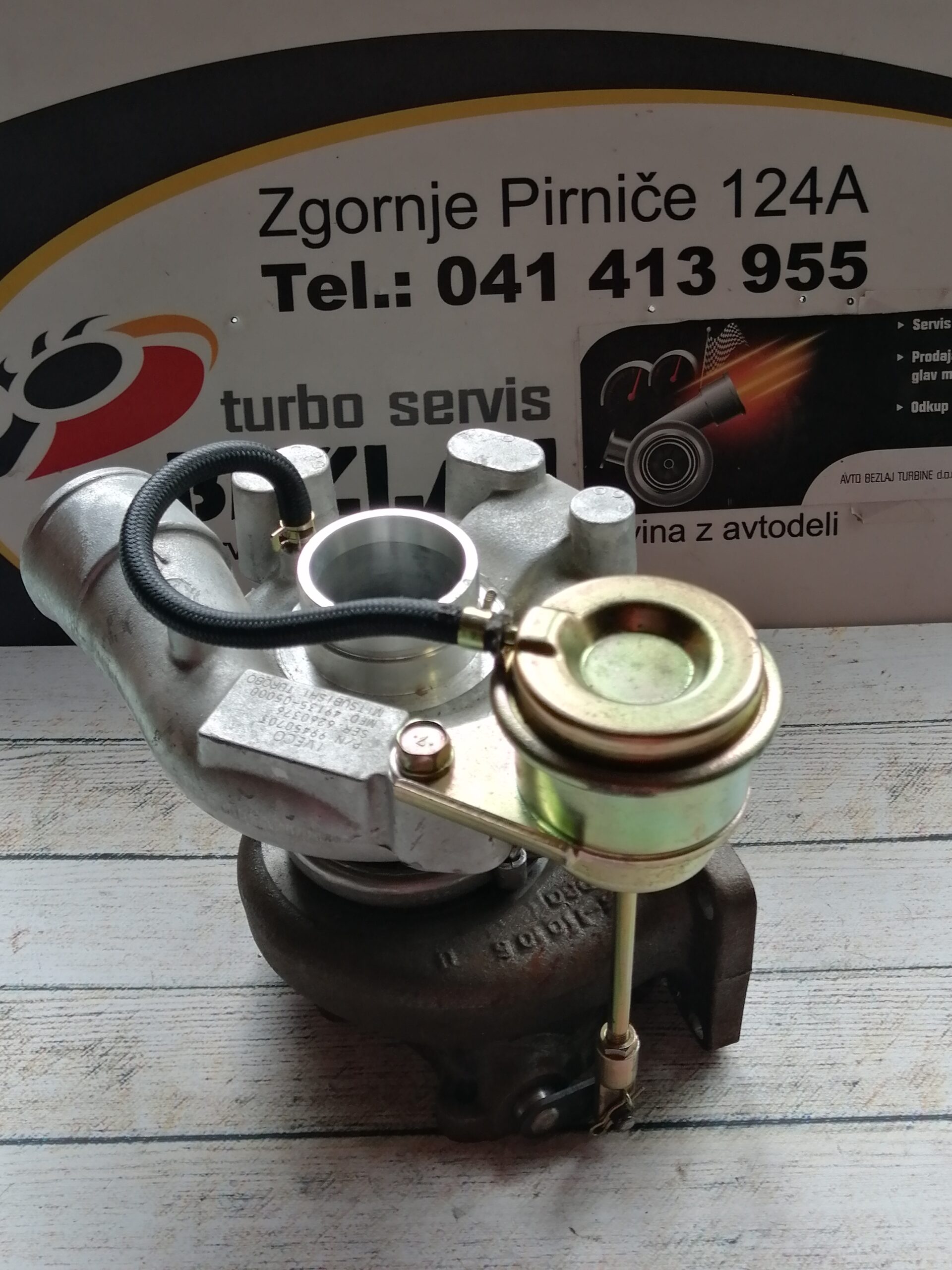 TURBINA OBNOVLJENA IVECO DALIY 1996 49135-05000